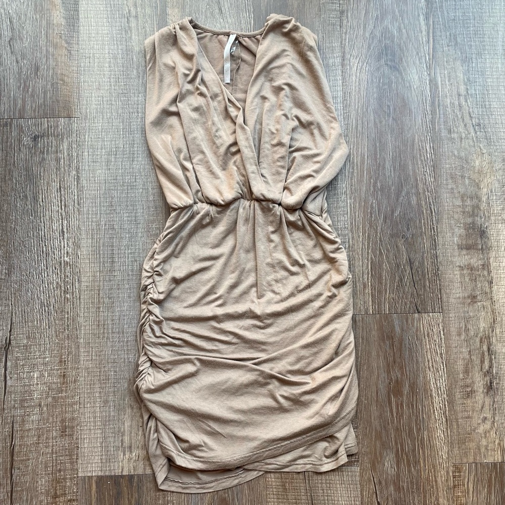 Nude Midi Dress